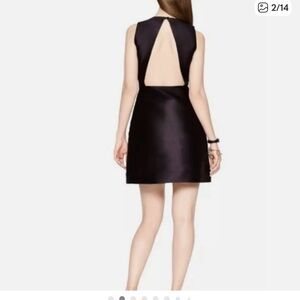 Kate Spade Fancy Meeting You Here silk blend dress cutout back size 16